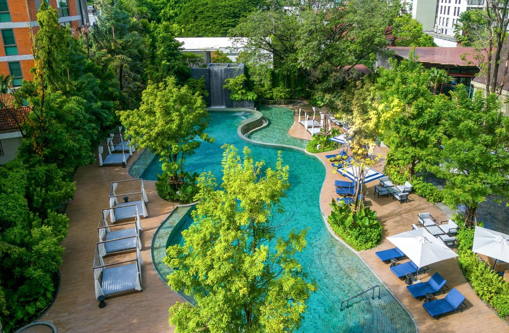 Marriott Executive Apartments, Bangkok Townhall Sukhumvit מראה חיצוני תמונה