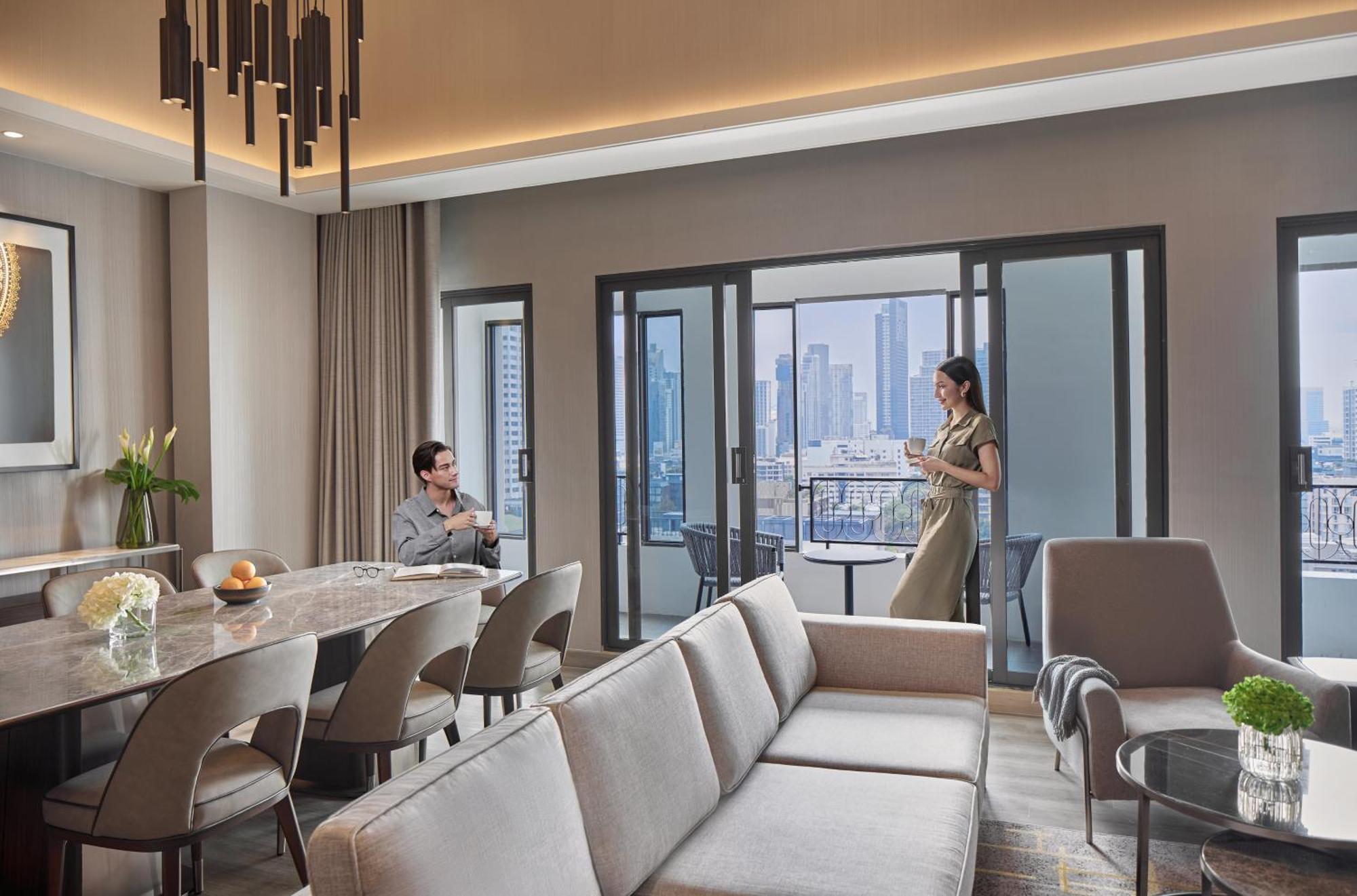 Marriott Executive Apartments, Bangkok Townhall Sukhumvit מראה חיצוני תמונה